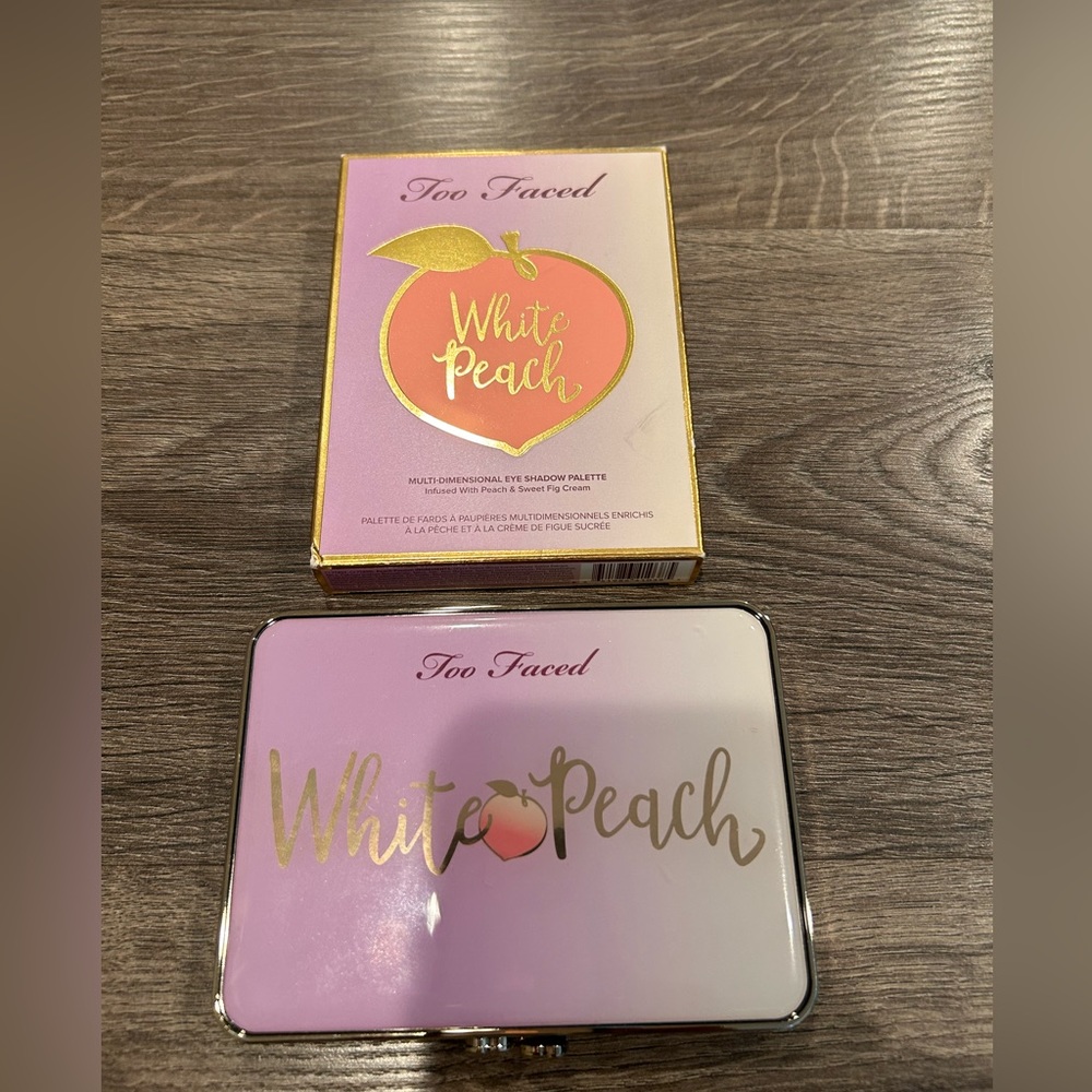 Too Faced White Peach palette